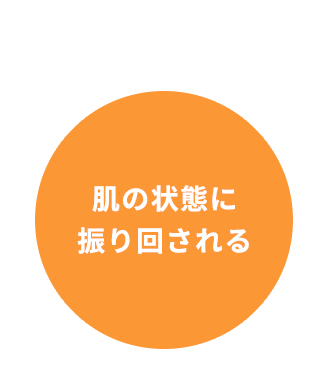 肌の状態に